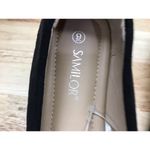 Samilor Women's 9 Black Suede Slip Photo 4