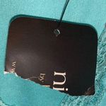 Nicole Miller NWT Turquoise Lace Trim Tank Top Photo 5