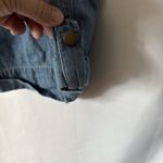 Vintage Y2K Khakis & Co ‎ Size 10 Wide Leg Blue Denim Shorts Bermuda Photo 6