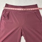 Athleta  Women's Rich Red -Maroon Straight Leg Pants‎ Size 6 Photo 3