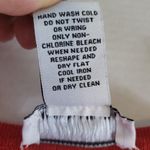 Carmen Marc Valvo Womens Red Black Asymmetrical Colorblock Sweater Size Large Photo 6