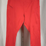 Avia  Large Neon Bright Deep Side Pockets Crop Workout Leggings Yoga Running Gym Photo 0