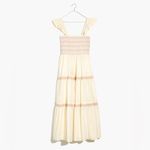 Madewell NWOT Lucie Smocked Tiered Midi Dress Photo 3