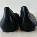 Coach  Chelsea Black Gray Signature Canvas Logo Print Ballerina Flats - US 8.5 Photo 8