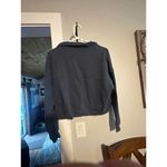 Colsie pullover crop sweatshirt sz L Blue Size L Photo 4