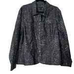 Westbound  DENIM JACKET. SIZE XL Colors - Blue Bronze and Cream mixed NWOT Photo 0