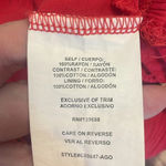 Coco + Jaimeson Red romper size small  Photo 5