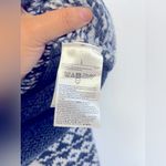 Banana Republic  Fair Isle Crew Neck Cotton Blend Sweater S Navy‎ Blue Photo 4