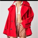 Free People  Highlands Peacoat. Size XS Photo 0