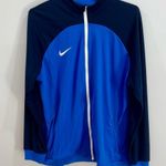 Nike woman’s blue navy Dri-FIT Academy Pro full zip up jacket size XL NWT Photo 4
