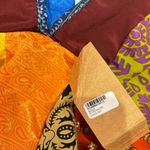 Revolve New with Tags (NWT) Wayan vintage silky red orange yellow green blue lavender purple pink gold silver black white patchwork paisley sequin floral beaded halter top Photo 1