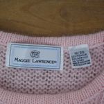 Vintage ladies' Mohair Blend Pink Sweater T Shirt Style Top Size 18 Photo 1