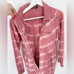 Nasty Gal Good Vibes Only Denim Tie Dye Boilersuit Sz 4 Photo 5