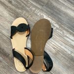 Jack Rogers  Liliana Black Leather Sandals Photo 4
