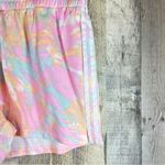 Adidas Size XL Tie Dye Shorts Side White Stripes Stretch Waistband Photo 3