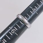 14k Turkey White Gold Wedding Band Ring Sz 5 Photo 3