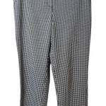 J.Jill  Black and White Check Ankle Pants Size 8 Photo 0