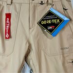 Volcom Women’s Knox Insulated Gore-Tex Snowboard Pants Sand Tan Size Large NWT Photo 3