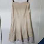 Free People  Tan Corduroy Maxi Skirt Photo 5