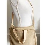 Furla  • Tan Woven Vintage Crossbody Messenger Bag Photo 0