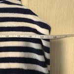 cupio  Navy and White Striped Swim Coverup Photo 5