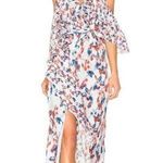 Tanya Taylor  Lorena Ruffle Floral Silk Maxi Dress 6 Photo 0