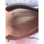 Michael Kors Womens  Kimberly Small Signature Tote Bag Black Pebbled Leather Photo 5