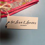 For Love & Lemons NWT  x Victoria’s Secret‎ Pink Underwire Lace Bra Size XS Photo 4