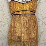 Victoria's Secret Victoria's‎ Secret Very Sexy Cheetah Print Sheer Babydoll, Size Large Photo 0