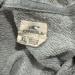 O'Neill O’Neill Grey Cream Lace Hoodie Sweatshirt Women’s XL Photo 4