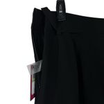 Vince Camuto  SZ 18W Dress Pants Wide Leg Stretch Belted Side Zip Pockets Black Photo 3