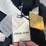 Chiara Boni NEW NWT  La Petite Robe Madalina MM Bis Flower Belt Midi Dress Black Photo 12