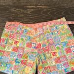 Lilly Pulitzer  Shorts, Bright Design Stamp Design with States, Size 2 Photo 7