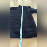 Ideal fit cropped cutout black sweatshirt size large Photo 5