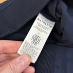 Athleta Brooklyn Ankle Pants Navy Blue Camouflage Print Photo 5