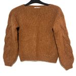 Madewell  Cable-Sleeve Boatneck Sweater XS Photo 4