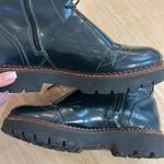 Scotch & Soda Maison Olivine Leather Brogue Boot Army Green Moto Combat Photo 3