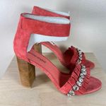 Anthropologie NWOB Jeffery Campbell Ruffled Purdy Heels  Wedding Formal Size 8 Photo 0