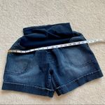 Oh Baby by Motherhood Full Belly Panel Maternity Jean Button Pocket Shor… Blue Size undefined Photo 3