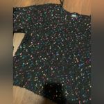 Maeve Anthropologie  Confetti Sweater black knit S $138 casual winter classic Photo 5