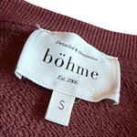 Bohme 100% Cotton Organic Short Sleeve T-Shirt Dress Stretch Waist Size Small Photo 9