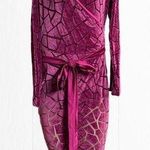 Purple see through bandage dress with matching panty Size 1X Photo 0