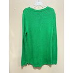 Ralph Lauren Lauren  Womens Green‎ Knit Sweater Long Sleeve Size L Photo 2