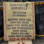 True Religion  Stella skinny low rise jean with orange logo pockets Size 27 EUC Photo 12