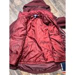Lands' End NWT  3 in 1 Systems Jacket Hooded Water Resistant Burgundy Medium Vest Photo 8