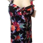 FULLFITALL Swimsuits Floral Swim Sz. 12 Dress Colorful Peek Photo 0