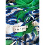 Rhode Jemima Open Back Maxi Dress Green Swirl Lagoon Womens Size 10 Photo 7