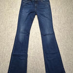 Roy Rogers Mel Woman‎ Denim Super Stretch Jeans Womens Size 31 Bootcut Blue Photo 0