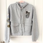 Pittsburgh Steelers Gray Hoodie Jacket Med NWOT Photo 0