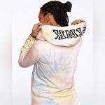 PINK - Victoria's Secret vs pink tie dye zip up hoodie and shorts set Photo 7